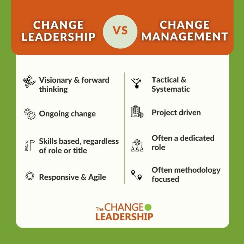 change leadership risk